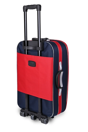 Ormi Piros-Kék Közepes Méretű Puha Falú Bőrönd