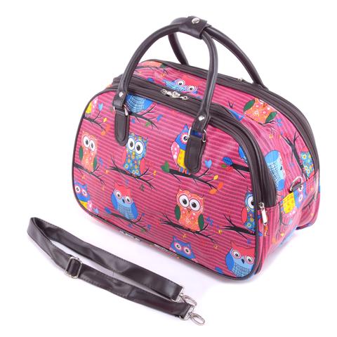 Besty Wizzair Baglyos műbőr Utazótáska piros Besty Wizzair Baglyos műbőr Utazótáska piros