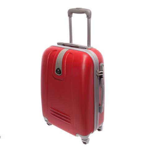 Piros Kemény Mini Bőrőnd (4 Kerekű) Piros Kemény Mini Bőrőnd (4 Kerekű)