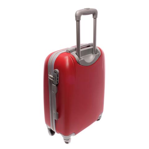 Piros Kemény Mini Bőrőnd (4 Kerekű) Piros Kemény Mini Bőrőnd (4 Kerekű)