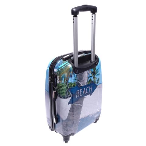 BESTY Strand Mintás Wizzair, Ryanair Méretű Kabinbőrönd(53*36*20cm) BESTY Strand Mintás Wizzair, Ryanair Méretű Kabinbőrönd(53*36*20cm)
