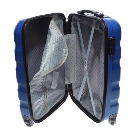LDV Kék Hullámnyomott ABS Kabinbőrönd (55*37*20 cm) LDV Kék Hullámnyomott ABS Kabinbőrönd (55*37*20 cm)