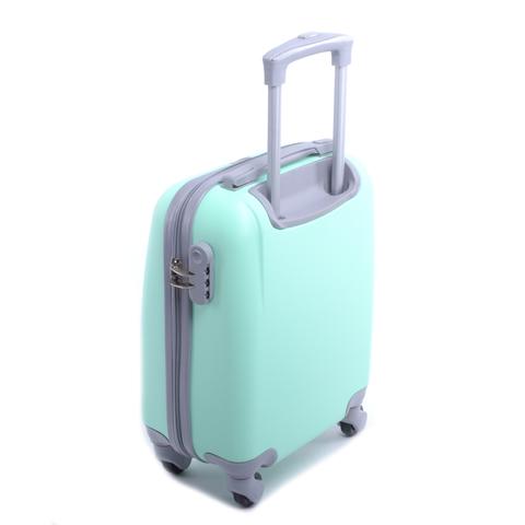 Kemény Mini Bőrőnd Sötétkék (4 Kerekű) Kemény Mini Bőrőnd Sötétkék (4 Kerekű)