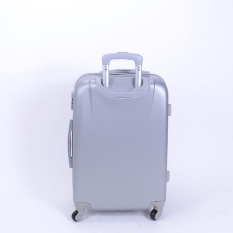 Kemény Mini Bőrőnd Ezüst (4 Kerekű) Kemény Mini Bőrőnd Ezüst (4 Kerekű)