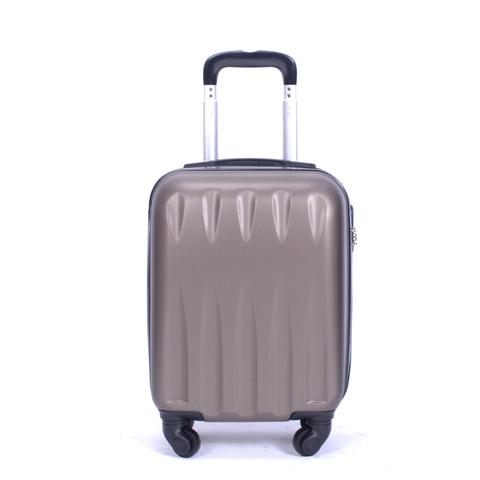 Kemény Mini Bőrőnd Barna (4 Kerekű) Kemény Mini Bőrőnd Barna (4 Kerekű)