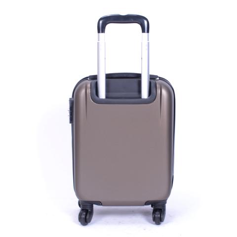 Kemény Mini Bőrőnd Barna (4 Kerekű) Kemény Mini Bőrőnd Barna (4 Kerekű)
