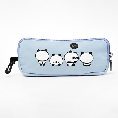 Világoskék Panda Macis Hátizsák Tolltartóval Világoskék Panda Macis Hátizsák Tolltartóval