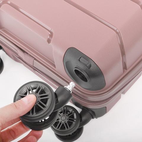 Besty Púder Színű Polipropilén Wizz Air és Ryanair Méretű Kabinbőrönd (54x33x20cm) Besty Púder Színű Polipropilén Wizz Air és Ryanair Méretű Kabinbőrönd (54x33x20cm)