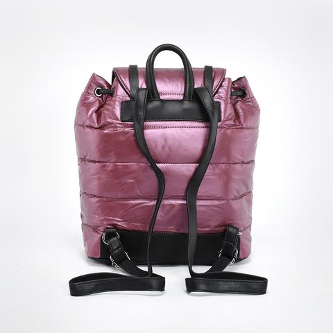 DIANA & CO. Piros Női Metál PVC Hátizsák DIANA & CO. Piros Női Metál PVC Hátizsák