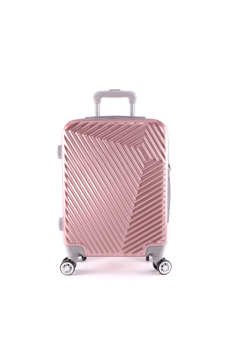 LC rózsaarany kabin méretű PVC bőrönd (55*40*20 cm)