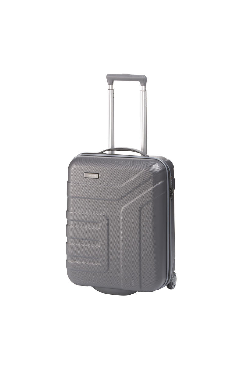 Travelite Vector Szürke Gurulós Kis Méretű Két Kerekű Bőrönd