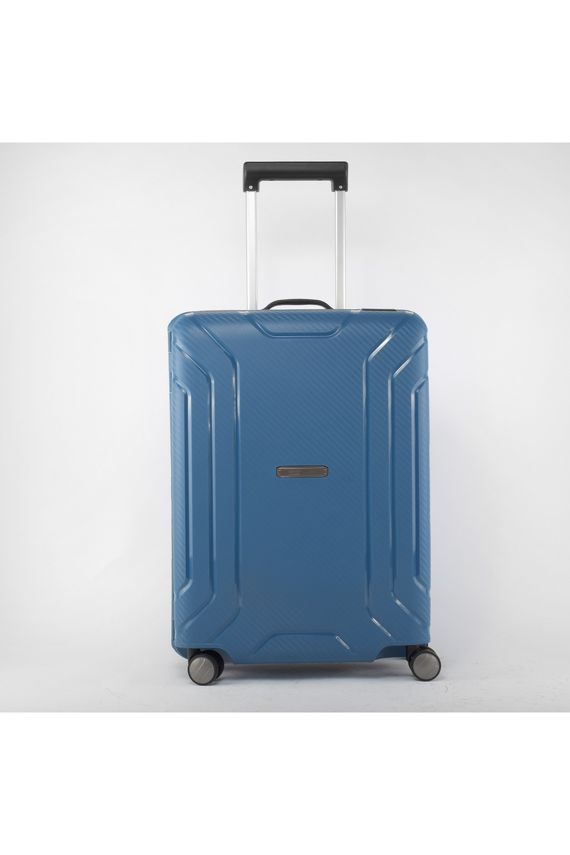 Kék Touareg Matrix polipropilén kemény kabin bőrönd