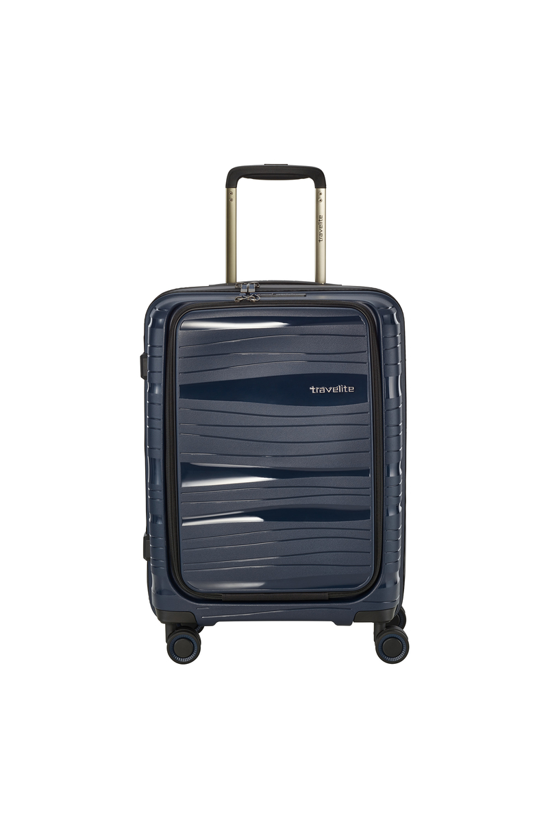Travelite MOTION Kabinbőrönd (4 kerekű) Kék 55x39x23 cm