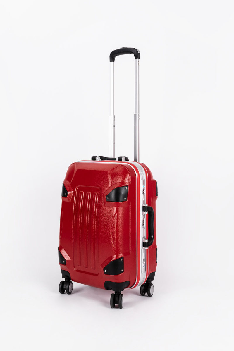 LDV Kis Méretű Piros Kemény Kabinbőrönd(56 x 41 x 29 cm)