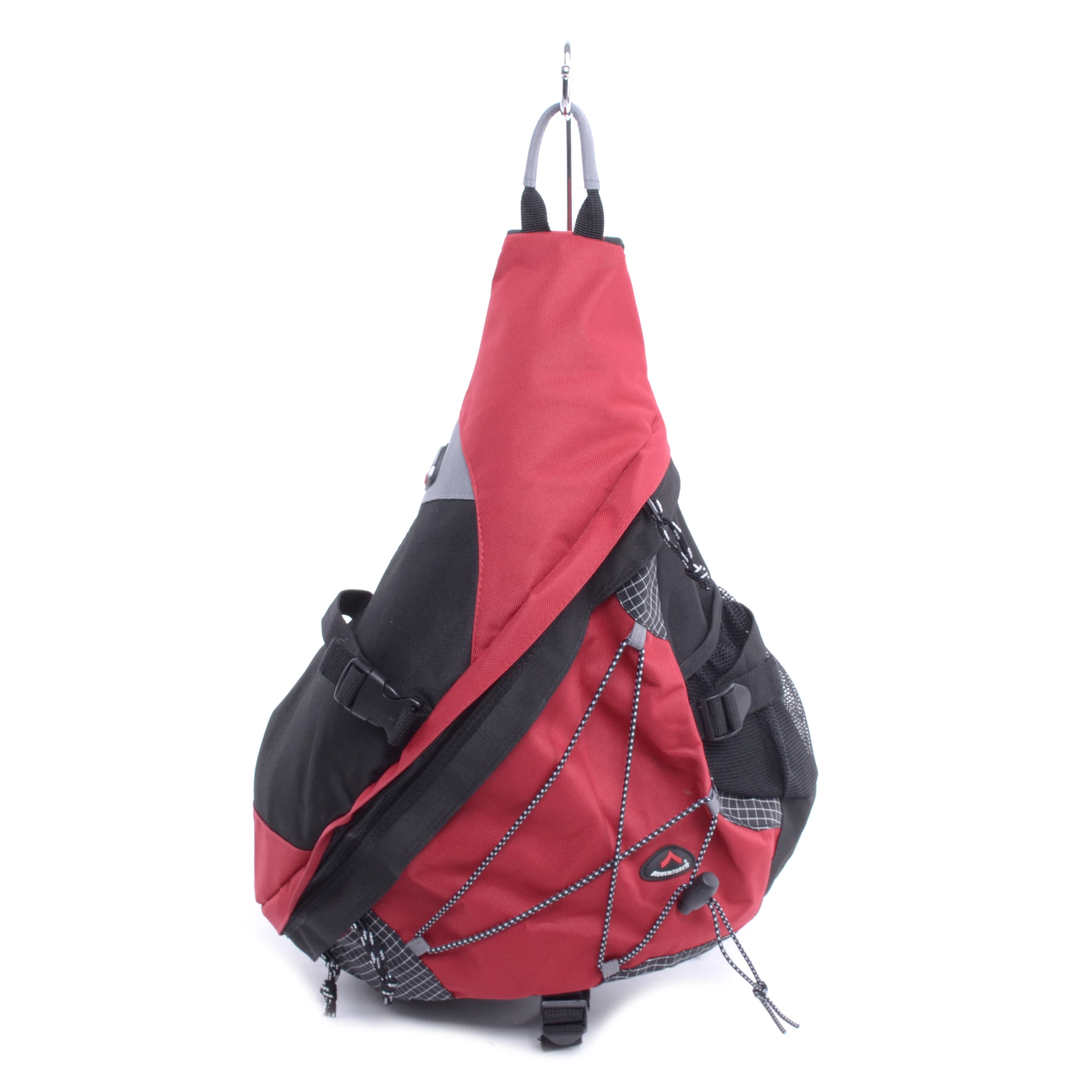 Fekete-Piros Adventurer Átvetős Hátizsák