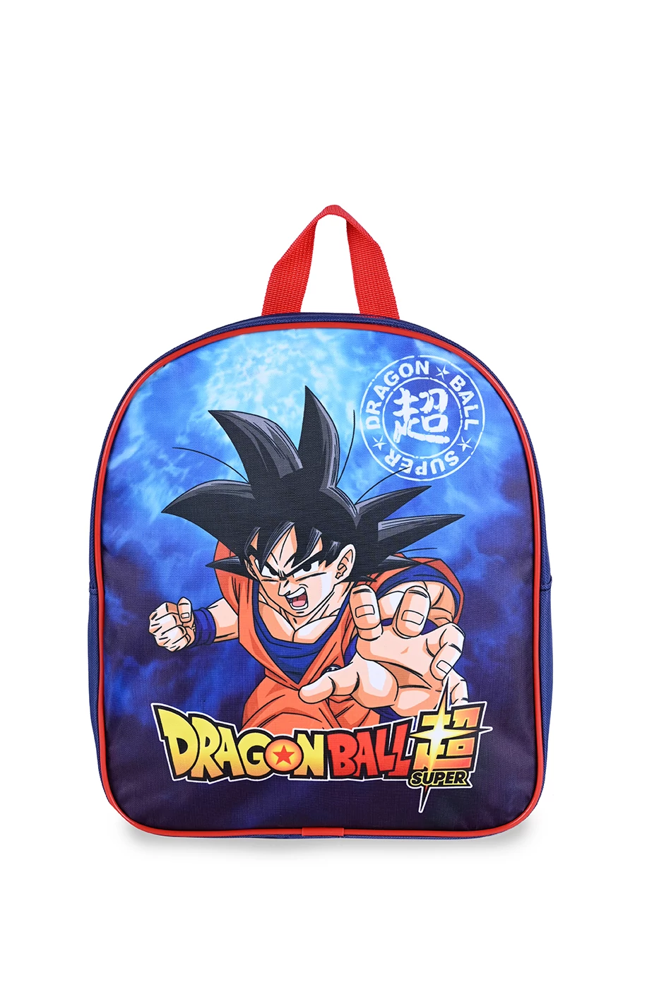 Dragon Ball Mintájú Kék-Piros Gyerek Hátizsák