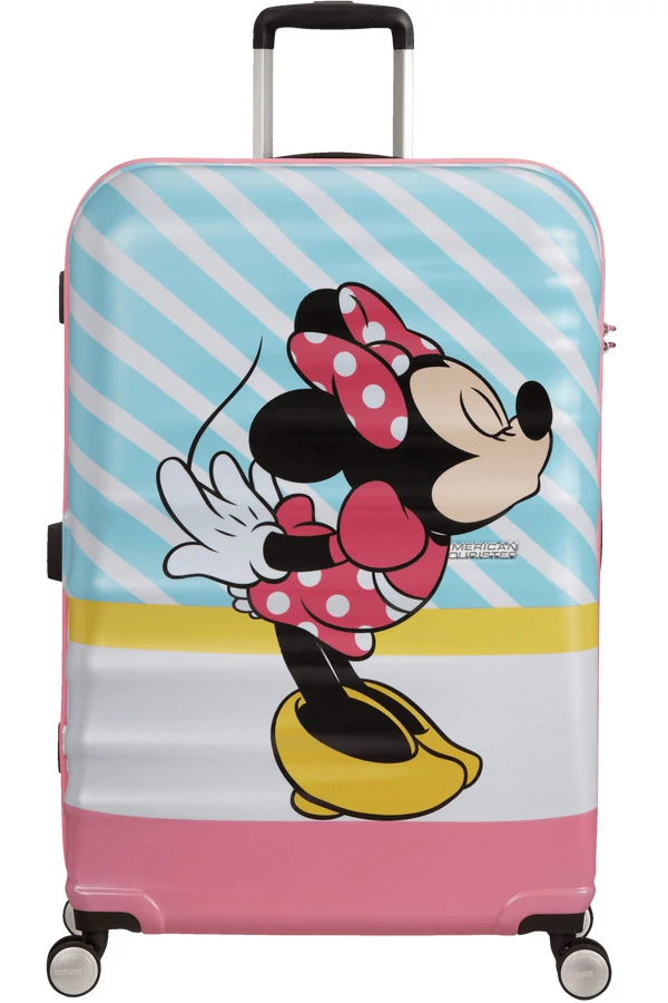 American Tourister WAVEBREAKER DISNEY SPIN. 55/20 DISNEY MINNIE PINK KISS Rózsaszín