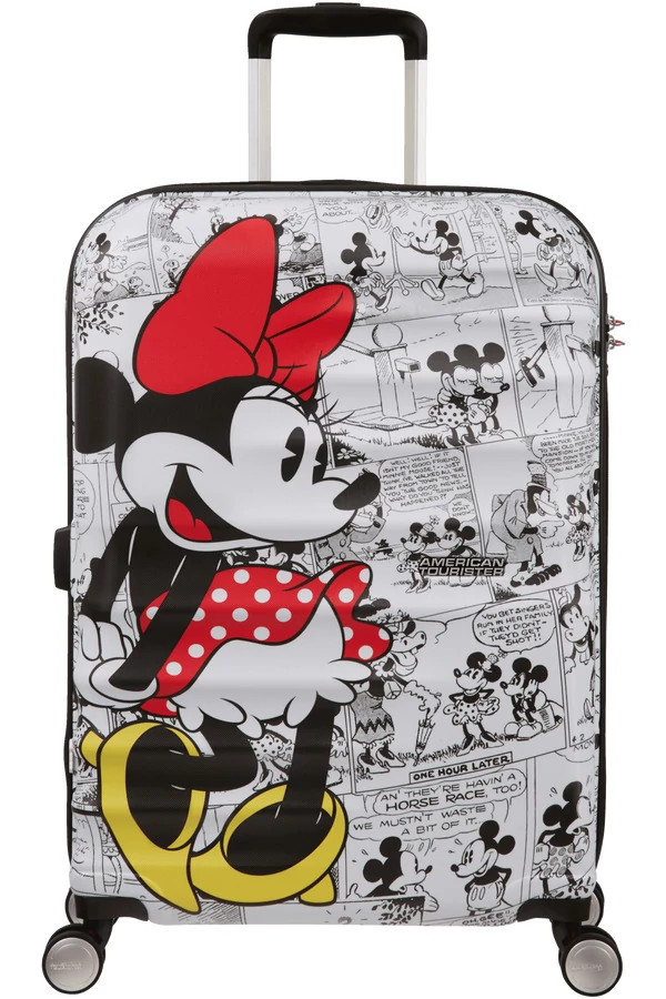 American Tourister Wavebreaker Disney Minnie fehér kézipoggyász