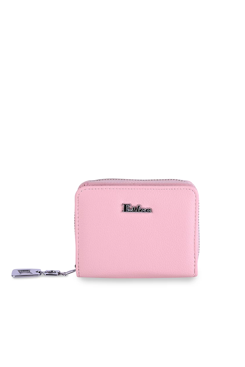 Pink Kisméretű Női Műbőr Pénztárca