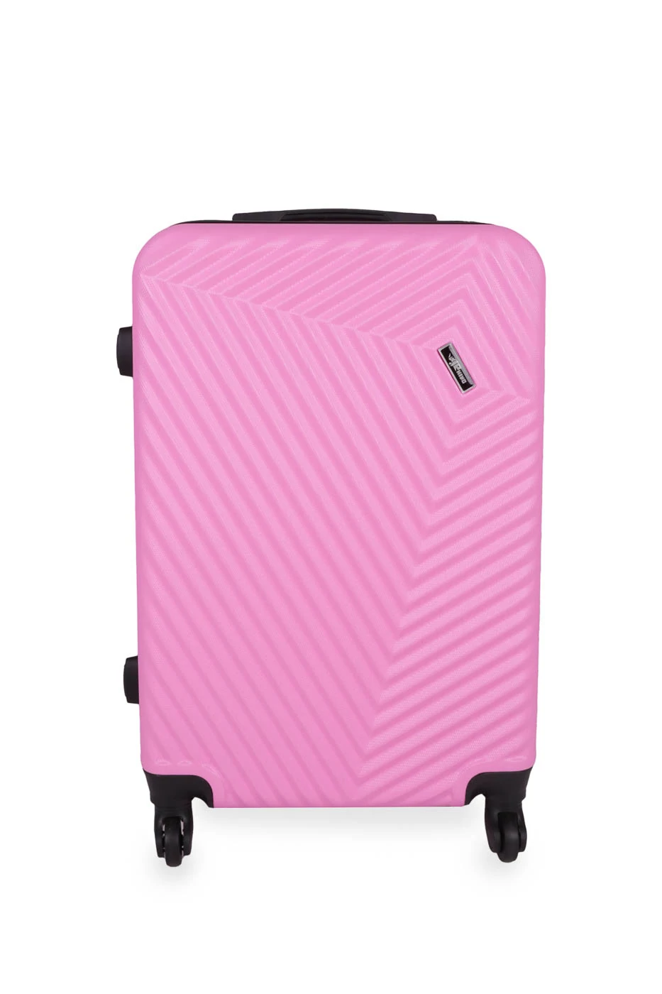 LC Pink Színű Közepes Méretű Kemény Bőrönd