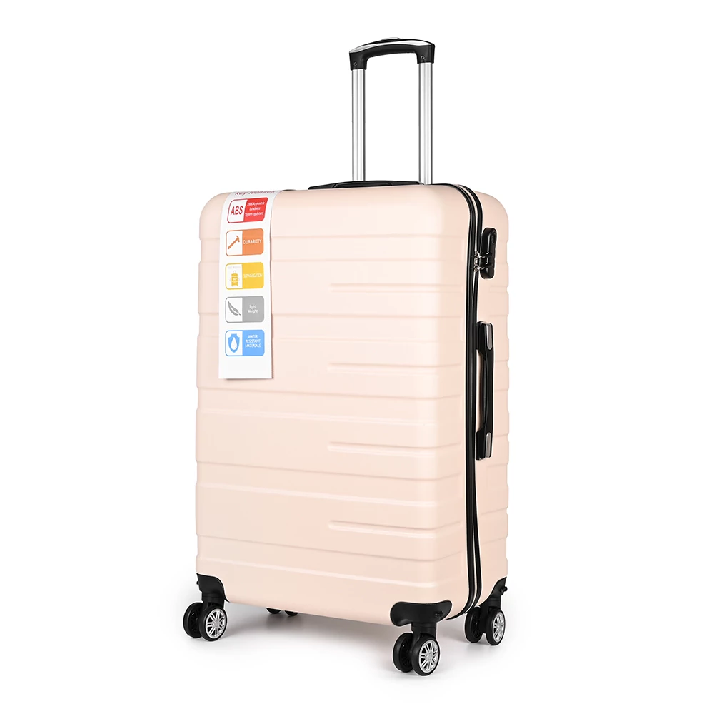 Ormi Bézs ABS Nagy Méretű Bőrönd