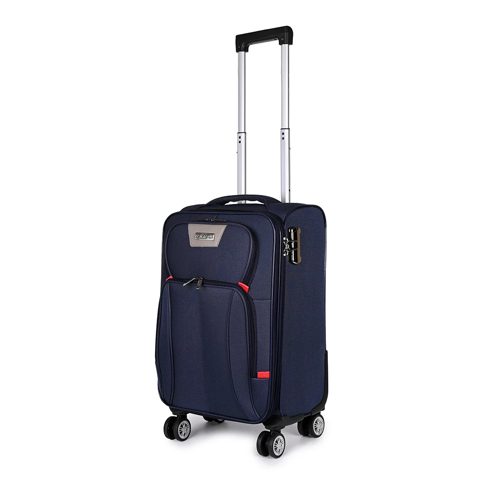 Pierre Cardin Sötétkék Kis Méretű Puha Falú Bőrönd