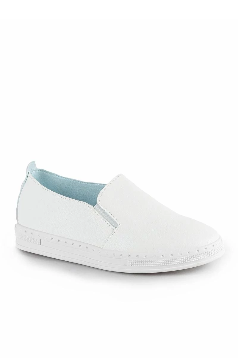 City Kiddy Fehér Műbőr Slip-On