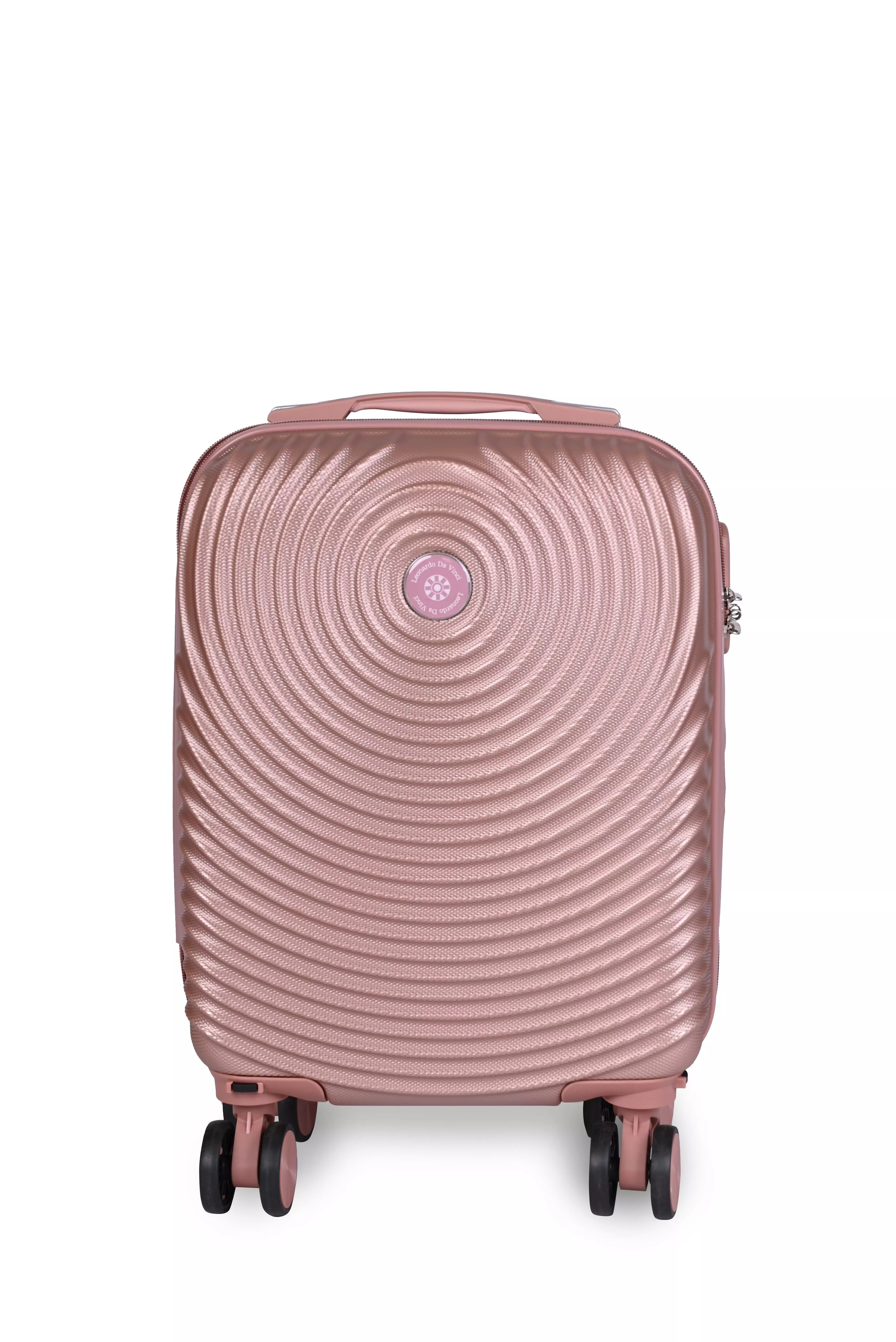 Rózsaarany (rosegold) színű Wizzair ingyenes méretű kabinbőrönd