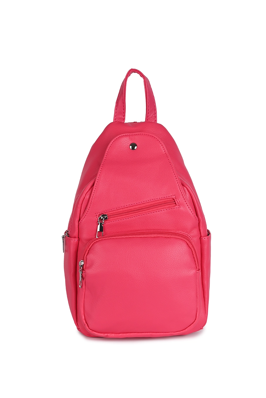 Pink Műbőr Női Hátitáska